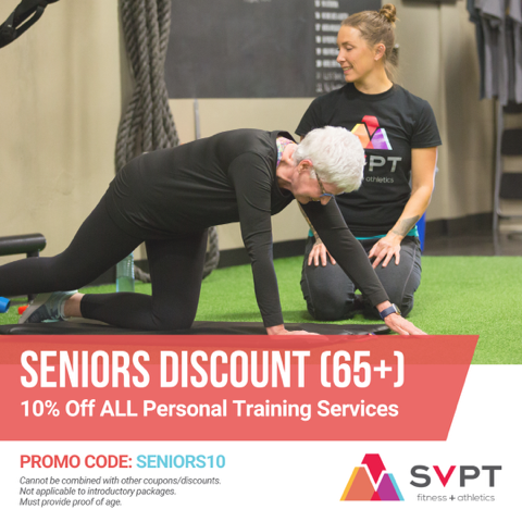 Seniors fitness discount - Personal Trainer Edmonton